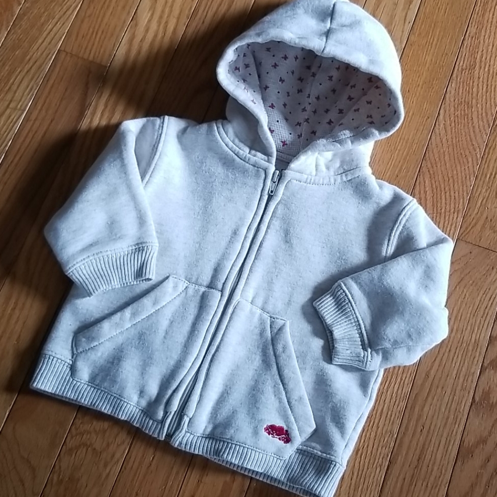 ROOTS ZIPPERED HOODIE